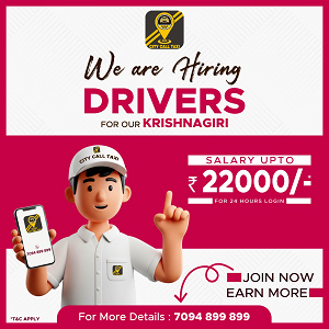 Top Rated Call Taxi in Krishnagiri Town